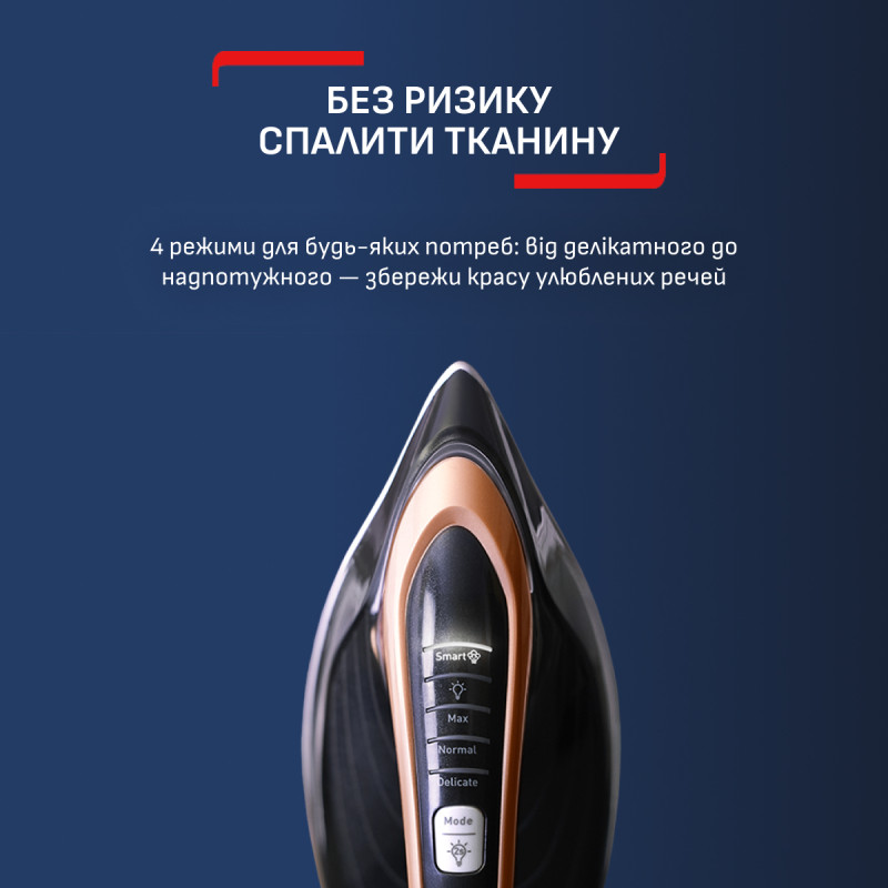 Праска з парогенератором Tefal Pro Express Vision GV9823E1