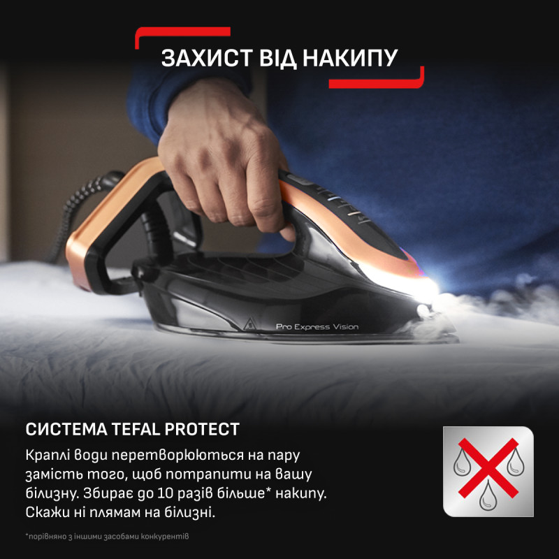 Праска з парогенератором Tefal Pro Express Vision GV9823E1