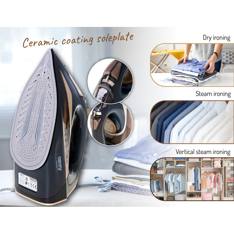 Праска Camry CR 5036 black-gold