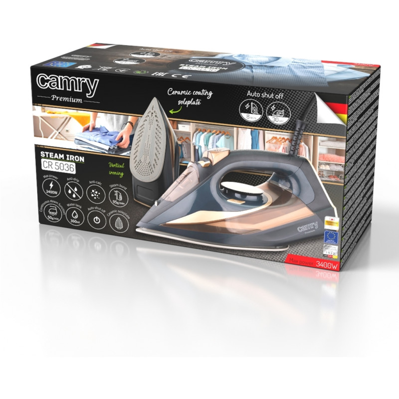 Праска Camry CR 5036 black-gold