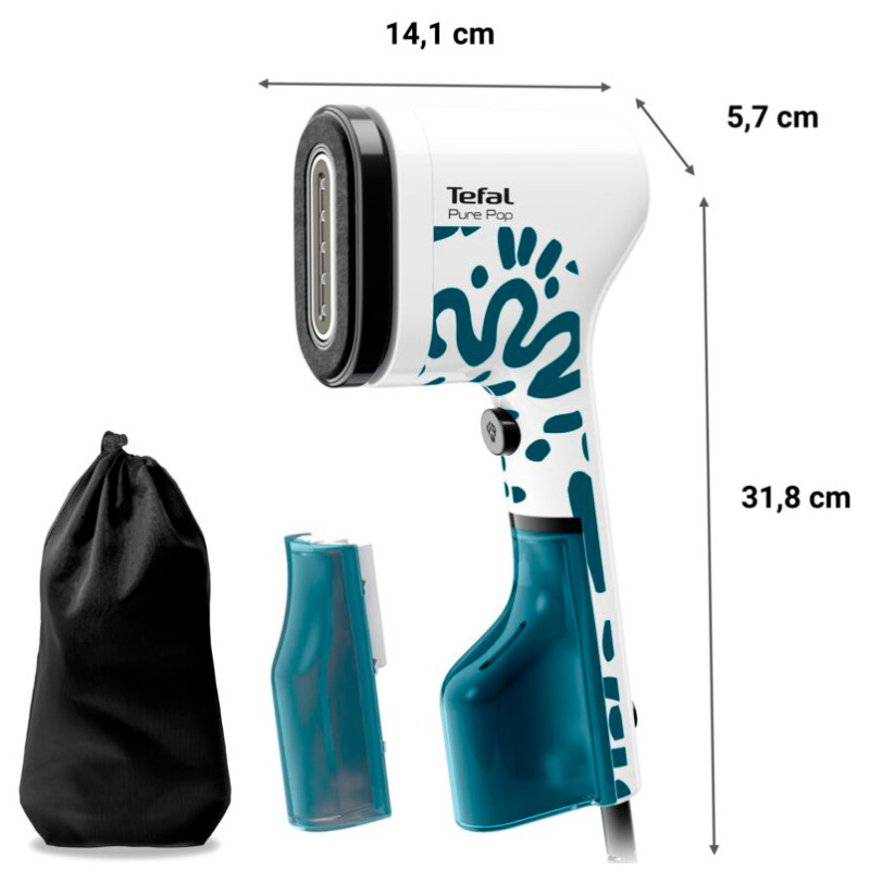 Відпарювач Tefal Pure Pop Home & Travel DT2040E1