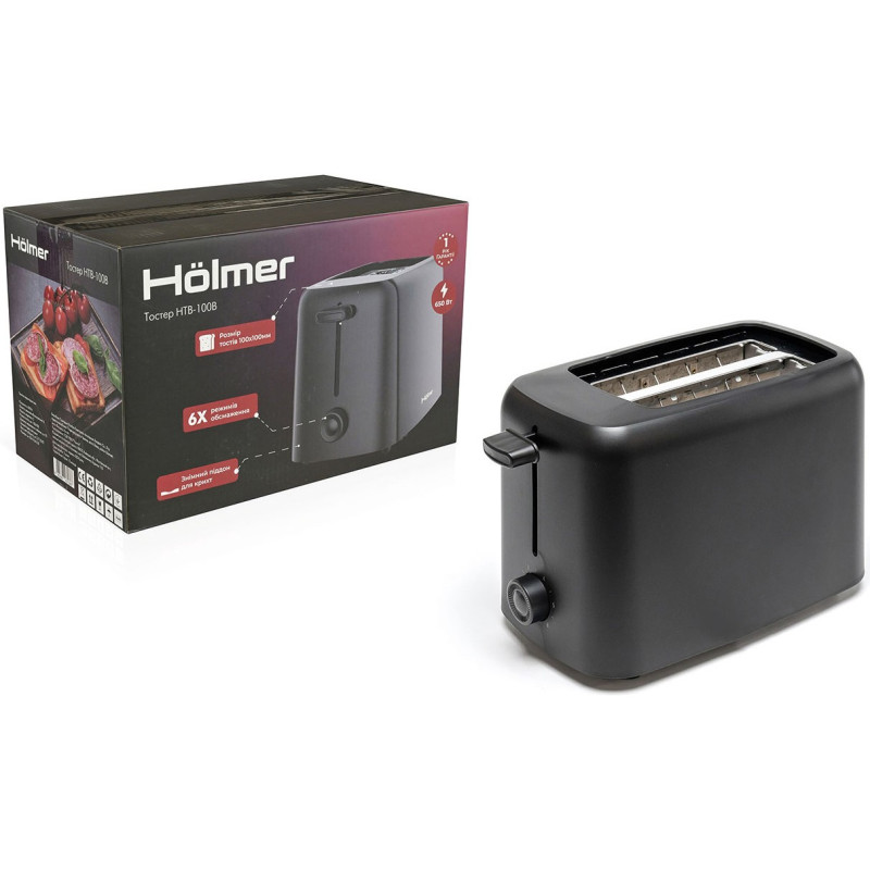 Тостер Holmer HTB-100B