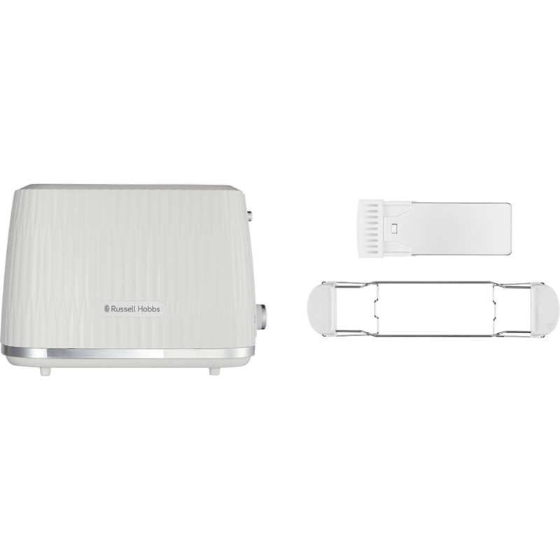 Тостер RUSSELL HOBBS 27370-56 Eden 2S Toaster White