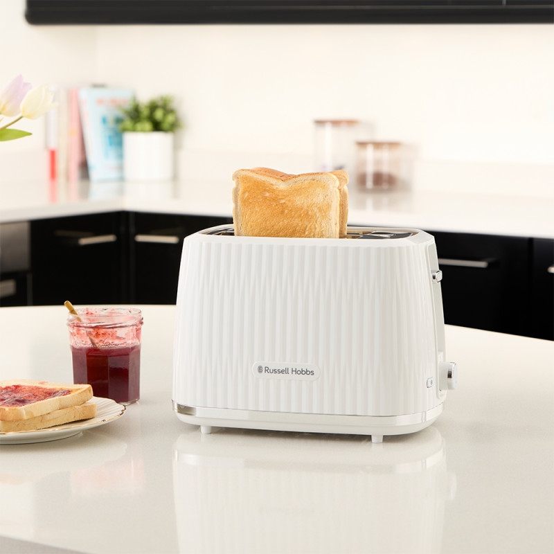Тостер RUSSELL HOBBS 27370-56 Eden 2S Toaster White