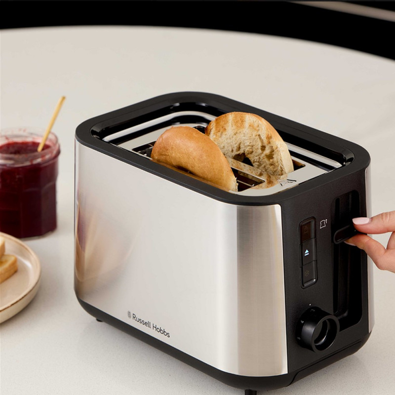 Тостер RUSSELL HOBBS 27390-56 Heaton Brushed 2Slice Toaster