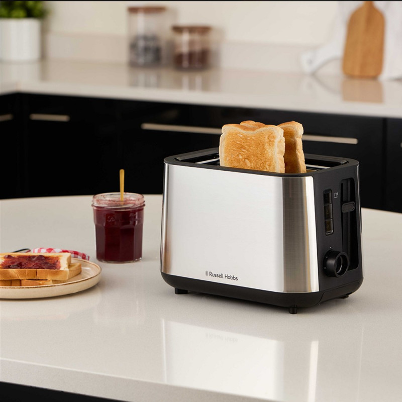 Тостер RUSSELL HOBBS 27390-56 Heaton Brushed 2Slice Toaster