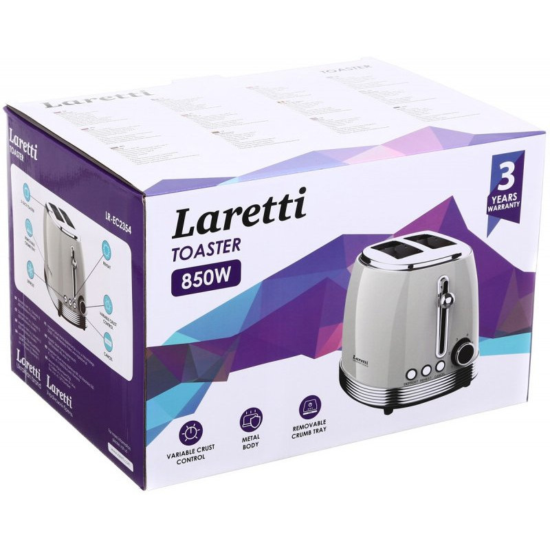 Тостер LARETTI LR-EC2354