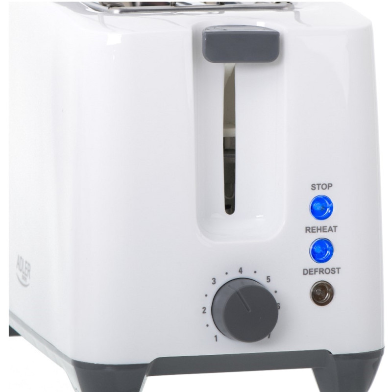 Тостер Adler AD 3216 white