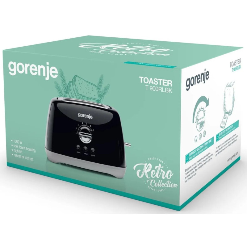  Тостер Gorenje T900RLBK