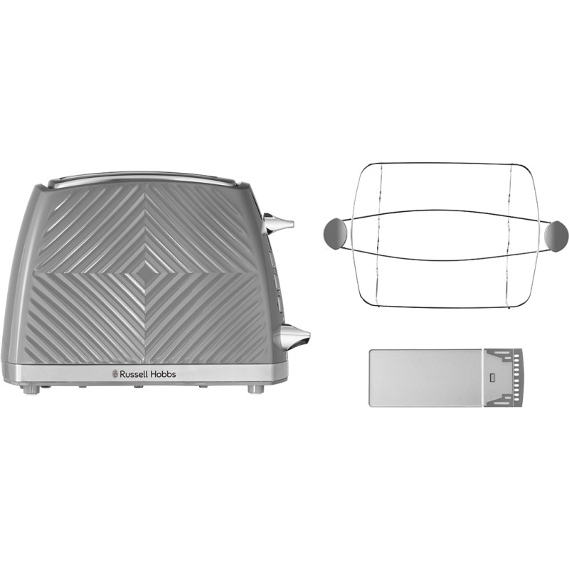 Тостер Russell Hobbs Groove 2 Slice 26392-56