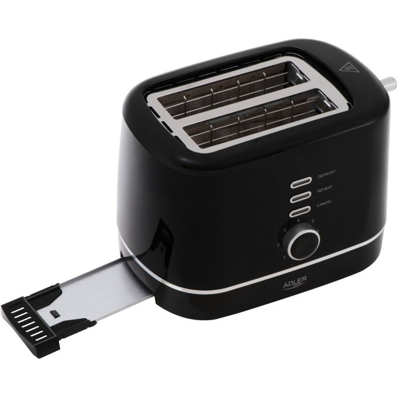 Тостер Adler AD 3224 black