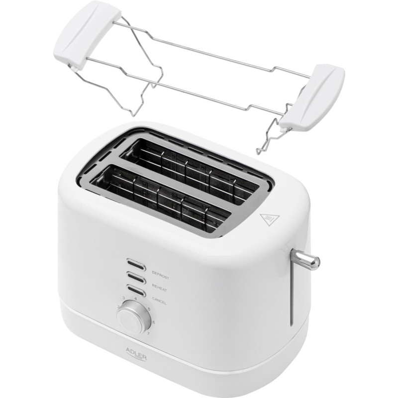 Тостер Adler AD 3224 white
