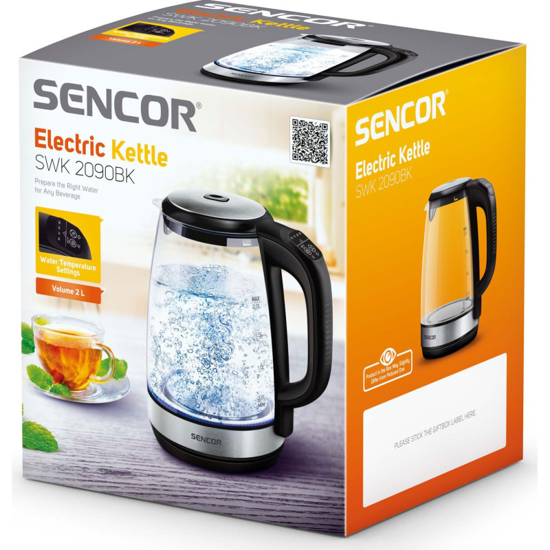 Електрочайник Sencor SWK 2090BK