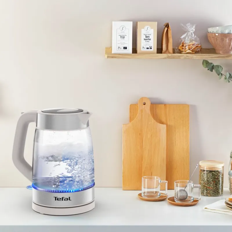 Електрочайник Tefal Glass Kettle KI605B30