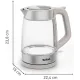 Електрочайник Tefal Glass Kettle KI605B30