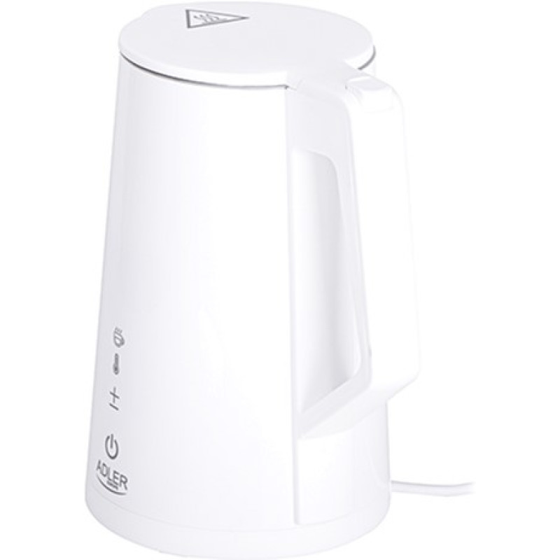 Електрочайник Adler AD 1345 white
