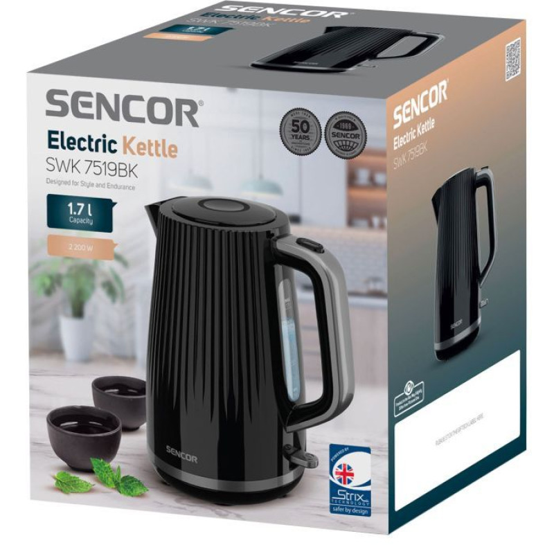 Електрочайник SENCOR SWK 7519BK