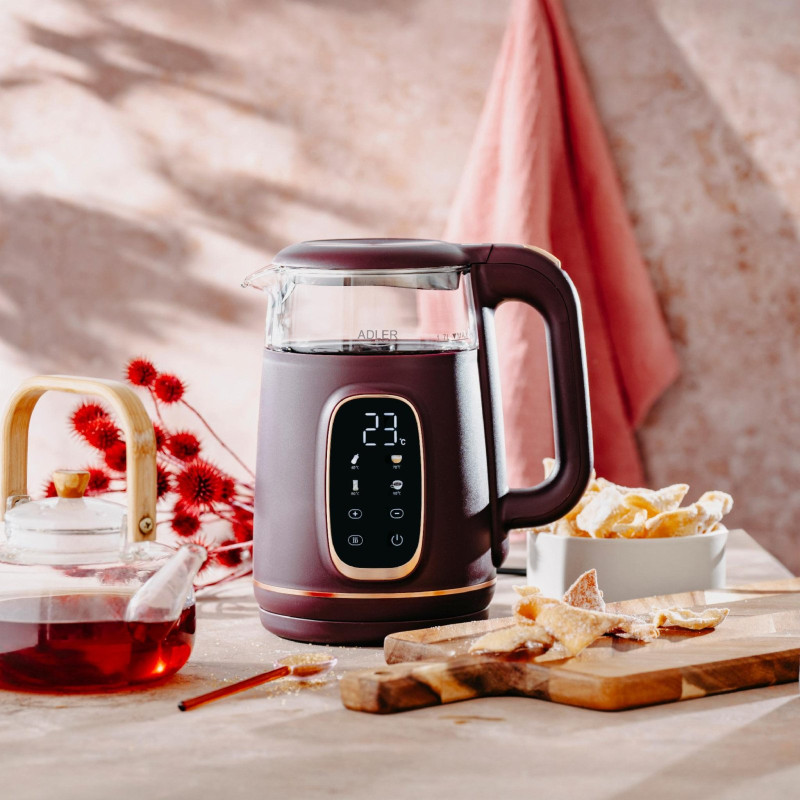 Електрочайник Adler AD 1305 burgundy