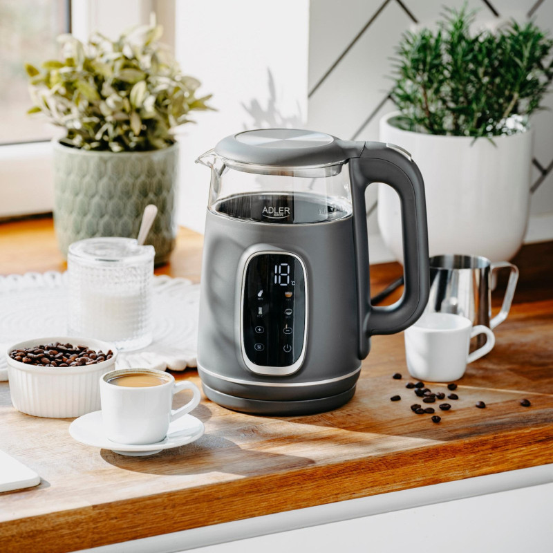 Електрочайник Adler AD 1305 grey