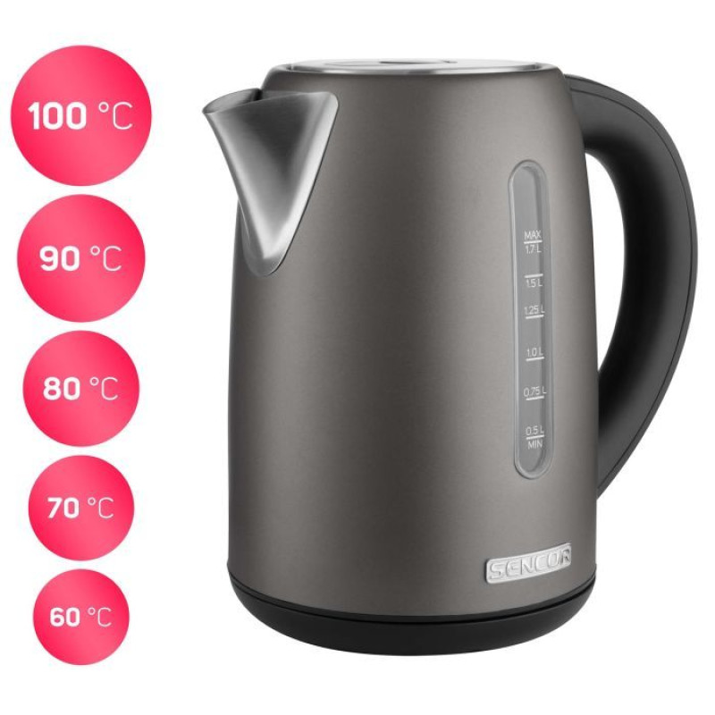 Електрочайник SENCOR SWK 7708BK