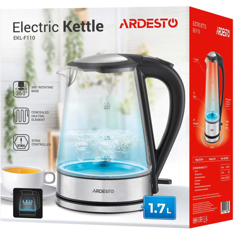 Електрочайник ARDESTO EKL-F115