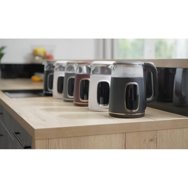 Електрочайник Adler AD 1305 white gold