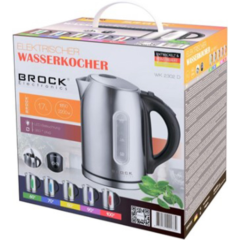 Електрочайник BROCK WK 2302 D
