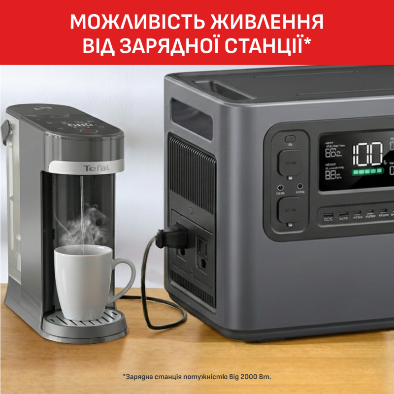Електрочайник Tefal Instant Hot Water BR3508E0
