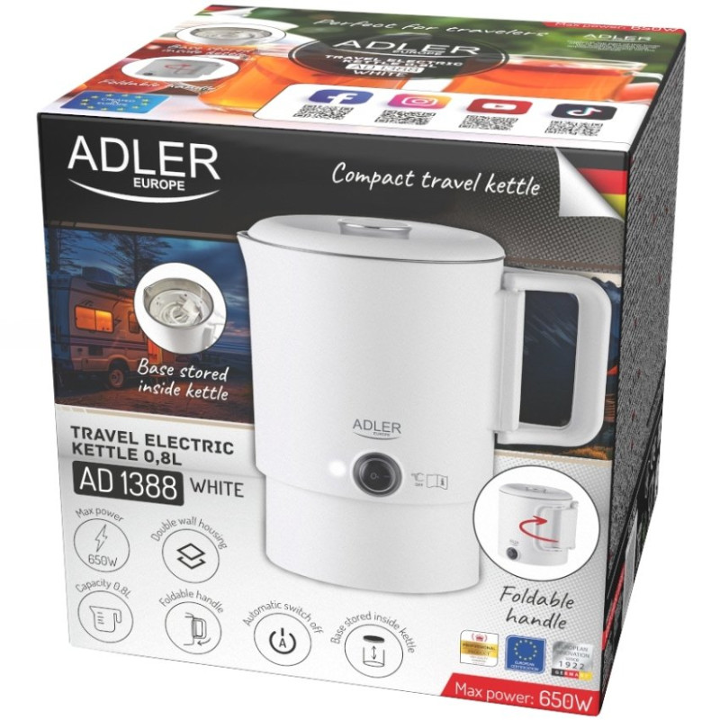 Електрочайник Adler AD 1388w