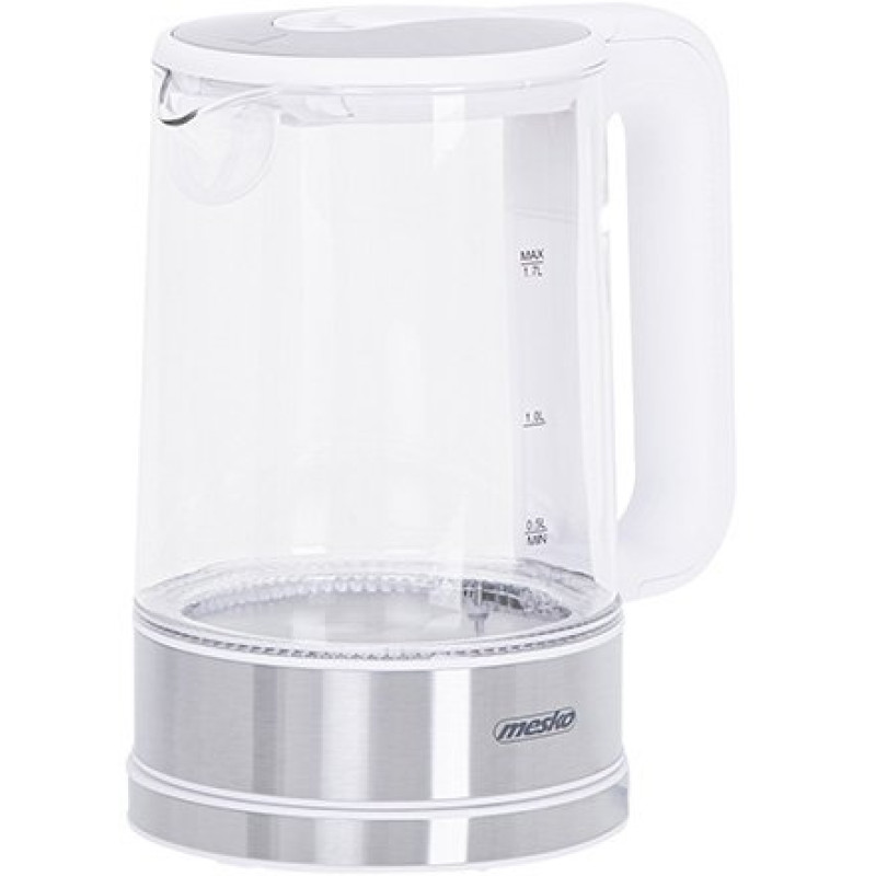 Електрочайник Mesko MS 1301 white