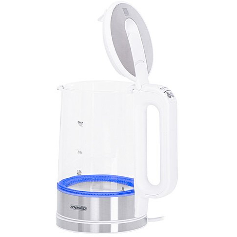 Електрочайник Mesko MS 1301 white