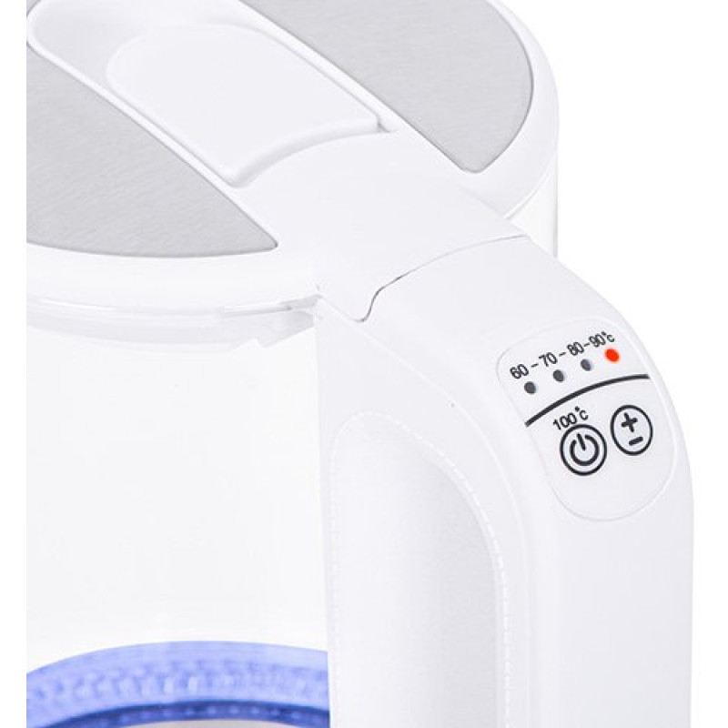 Електрочайник Mesko MS 1301 white