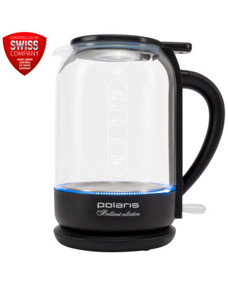 Електрочайник Polaris PWK 17103CGL Water Way Pro Black