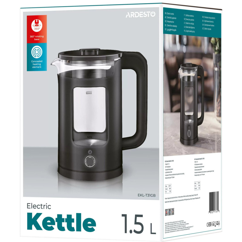Електрочайник Ardesto EKL-T31GB