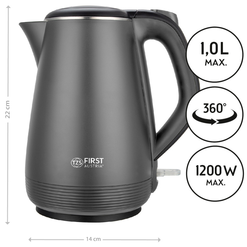 Електрочайник First FA-5407-4-GR