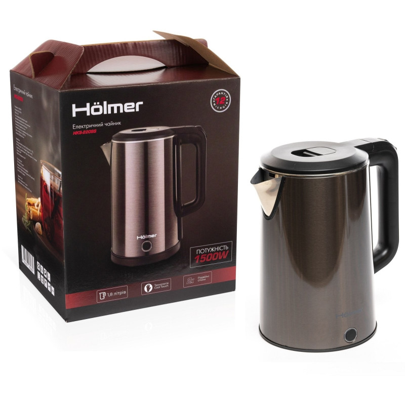 Електрочайник Hölmer HKS-220SS