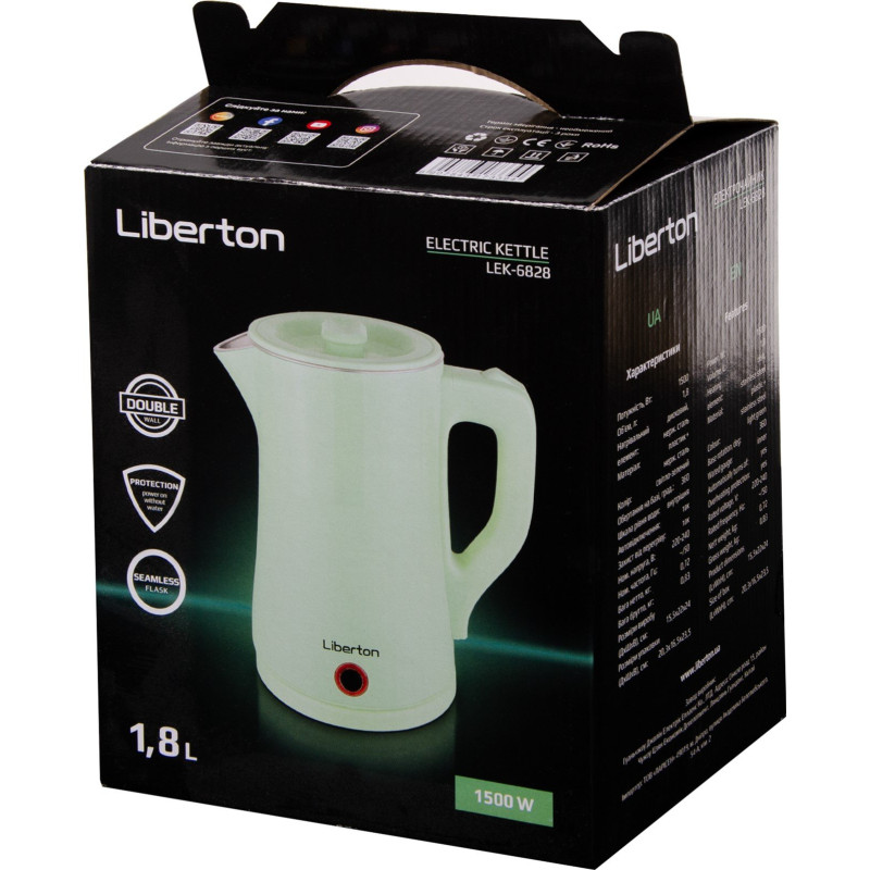 Електрочайник Liberton LEK-6828