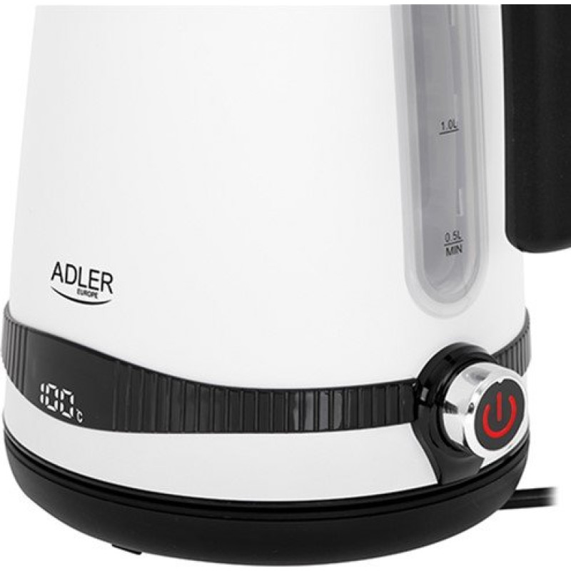 Електрочайник Adler AD 1295 white