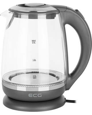 Електрочайник ECG RK 2020 Grey Glass