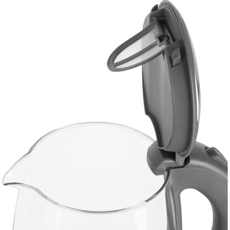 Чайник ECG RK 2020 Grey Glass