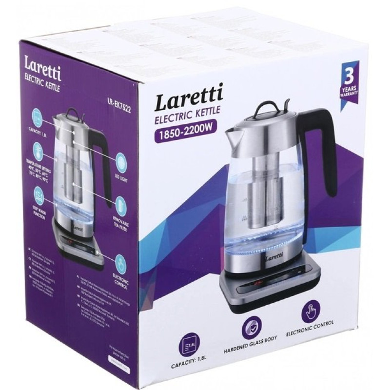 Електрочайник LARETTI LR-EK7522