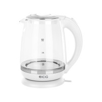 Чайник ECG RK 2020 White Glass