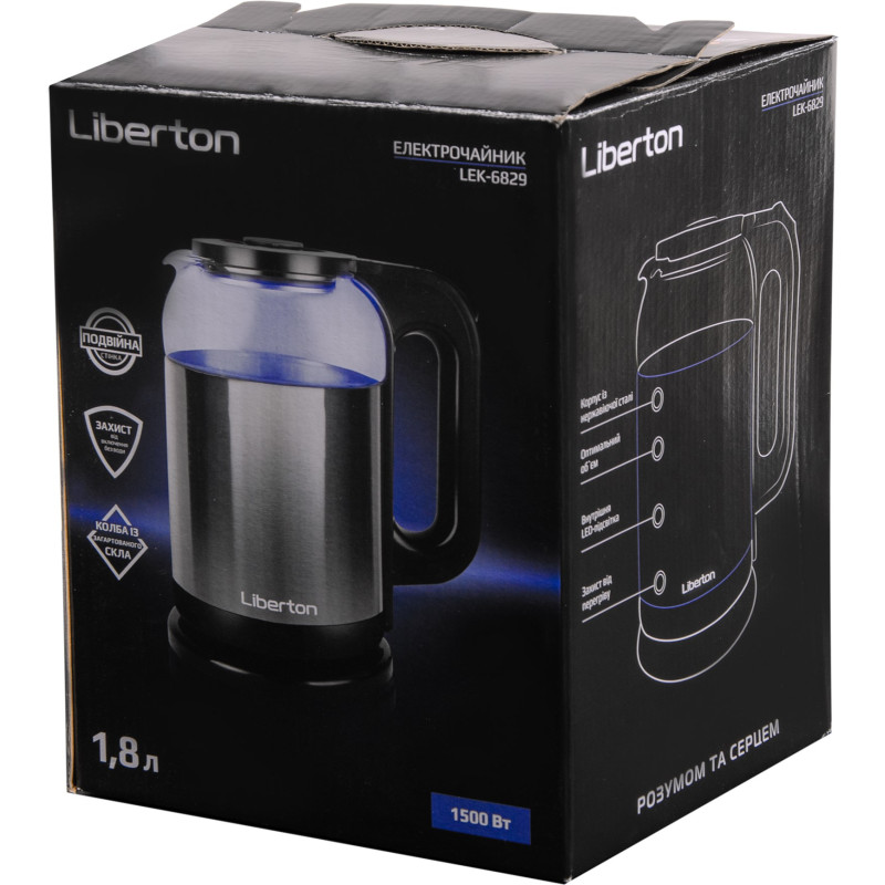 Електрочайник Liberton LEK-6829