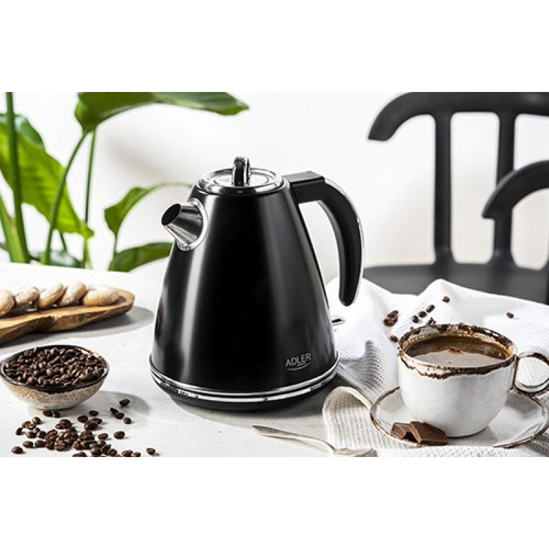 Електрочайник Adler AD 1343 black