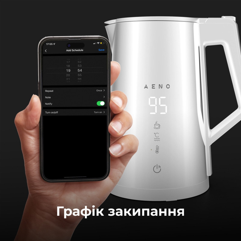Електрочайник AENO AEK0008S
