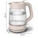 Електрочайник Tefal Morning Glass Kettle KO2G0BE0