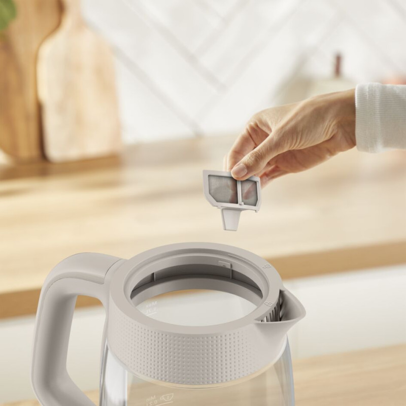 Електрочайник Tefal Morning Glass Kettle KO2G0BE0
