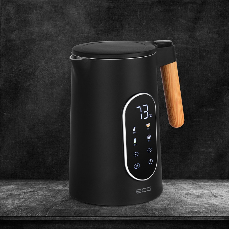Електрочайник ECG RK 1799 Smart Black