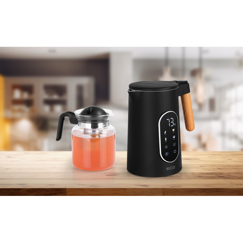 Електрочайник ECG RK 1799 Smart Black