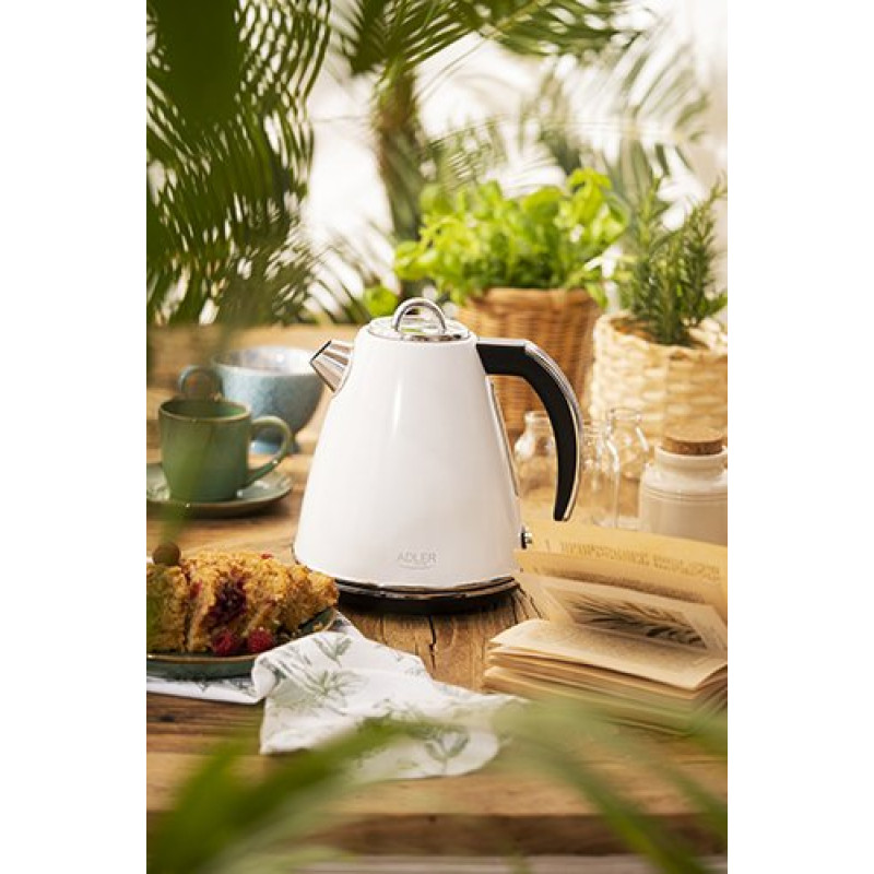 Електрочайник Adler AD 1343 white
